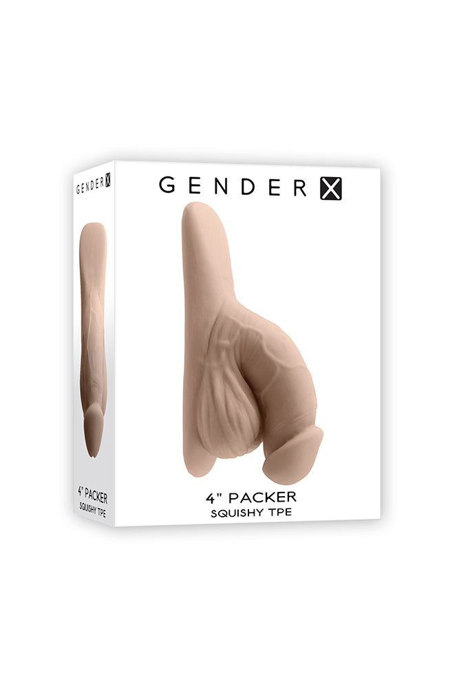 Gender X - 4" Packing Penis - Various Colours - Stag Shop