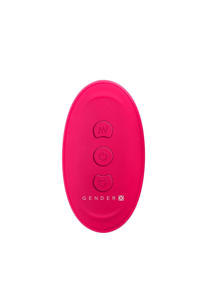 Gender X - All About The Bass Wearable Remote Control Vibrator - Hot Pink - Stag Shop