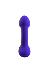 Gender X - Anybody's Plug Vibrating Butt Plug - Purple - Stag Shop
