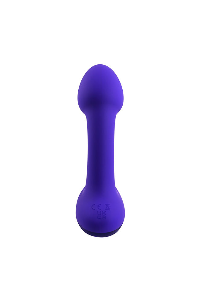 Gender X - Anybody's Plug Vibrating Butt Plug - Purple - Stag Shop