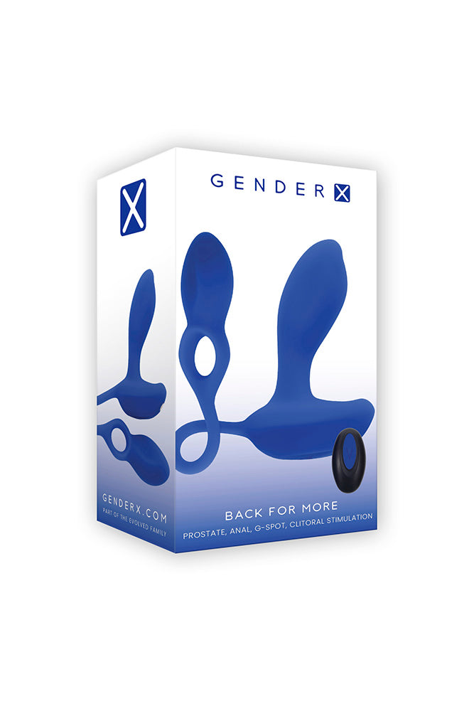 Gender X - Back For More Wearable Remote Control Vibrator - Stag Shop