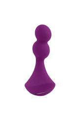 Gender X - Ball Game Vibrating & Rotating Beaded Anal Plug - Purple - Stag Shop