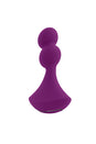 Gender X - Ball Game Vibrating & Rotating Beaded Anal Plug - Purple - Stag Shop