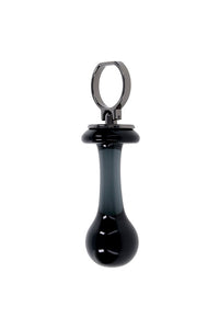 Thumbnail for Gender X - Blow Pop Glass Anal Plug - Black