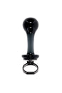 Gender X - Blow Pop Glass Anal Plug - Black - Stag Shop