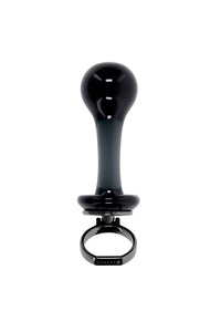 Thumbnail for Gender X - Blow Pop Glass Anal Plug - Black
