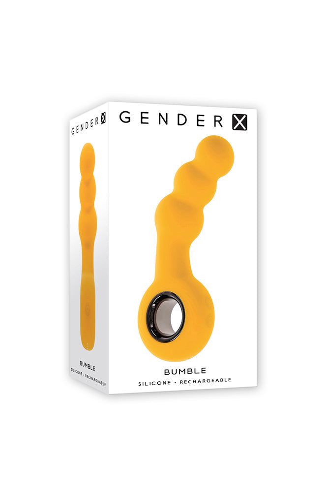 Gender X - Bumble Beaded Vibrator - Yellow - Stag Shop