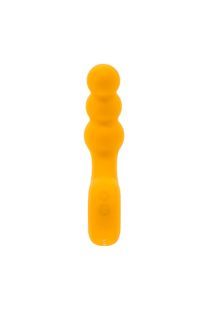 Gender X - Bumble Beaded Vibrator - Yellow - Stag Shop