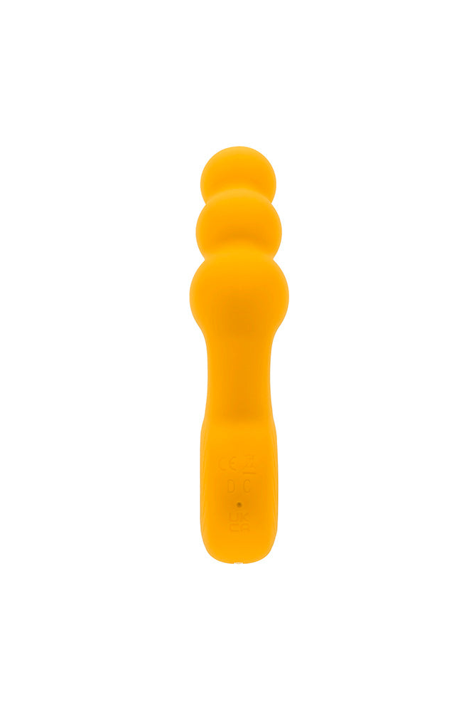 Gender X - Bumble Beaded Vibrator - Yellow - Stag Shop
