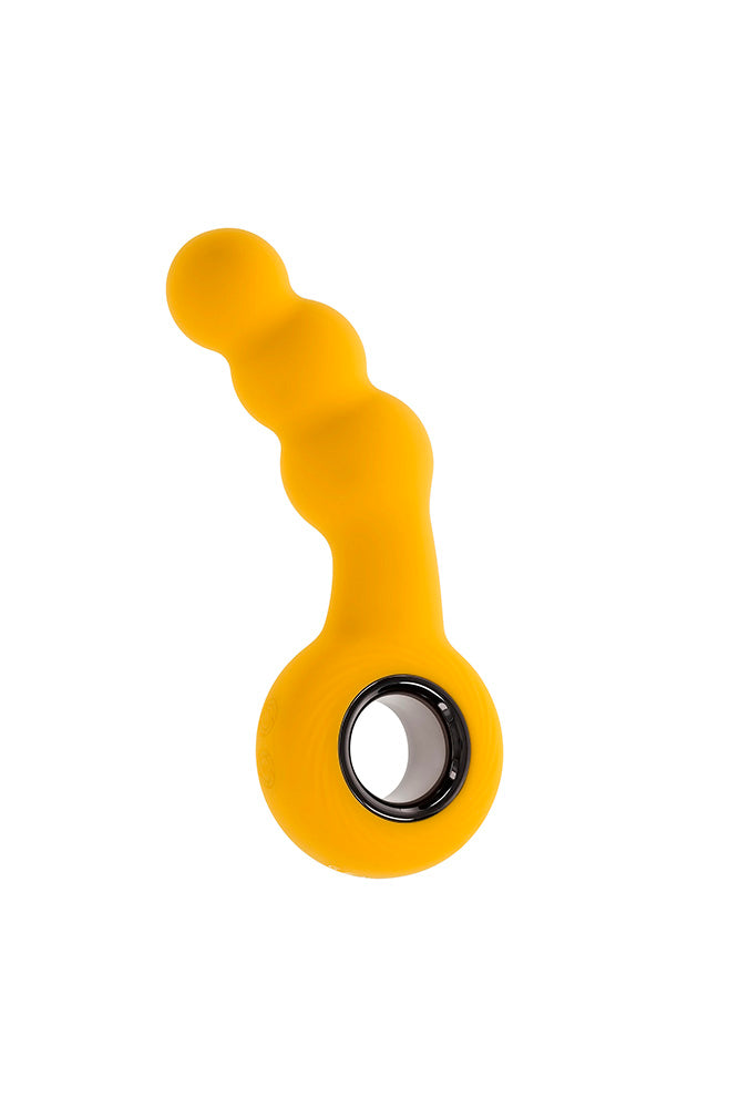 Gender X - Bumble Beaded Vibrator - Yellow - Stag Shop