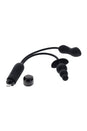 Gender X - Double My Pleasure Mini Vibe & Plug - Black - Stag Shop