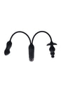 Gender X - Double My Pleasure Mini Vibe & Plug - Black - Stag Shop