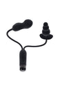 Gender X - Double My Pleasure Mini Vibe & Plug - Black - Stag Shop