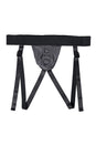 Gender X - Double Rider Dual Toy Strap-On Harness - Grey/Black - Stag Shop
