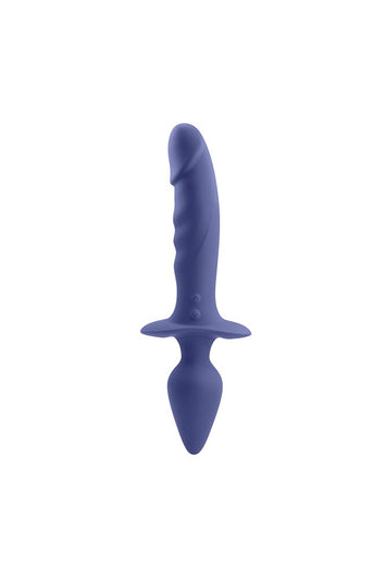 Gender X - Dual Defender Double Ended Vibrator - Purple - Stag Shop