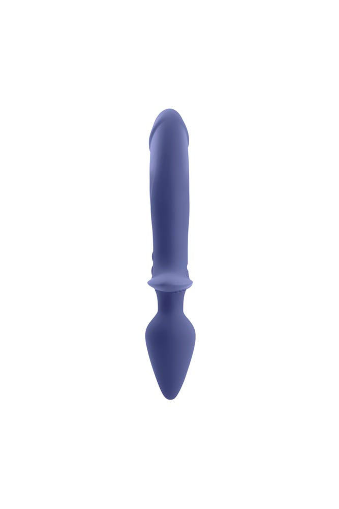 Gender X - Dual Defender Double Ended Vibrator - Purple - Stag Shop