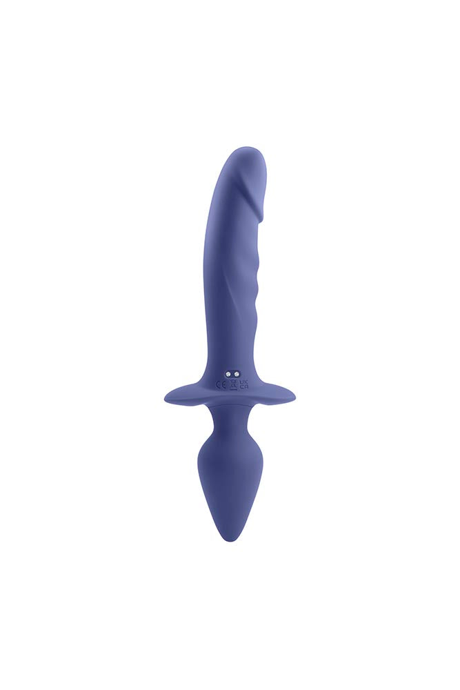 Gender X - Dual Defender Double Ended Vibrator - Purple - Stag Shop
