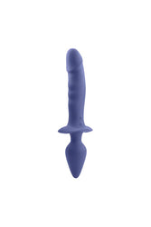 Gender X - Dual Defender Double Ended Vibrator - Purple - Stag Shop