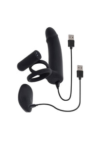 Thumbnail for Gender X - Full Swing Remote Controlled DP Cock Ring - Stag Shop