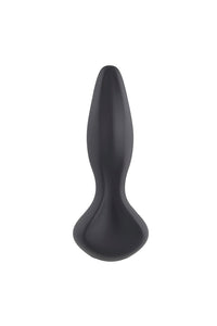 Thumbnail for Gender X - Hip To Be Square Vibrating Anal Plug - Black - Stag Shop