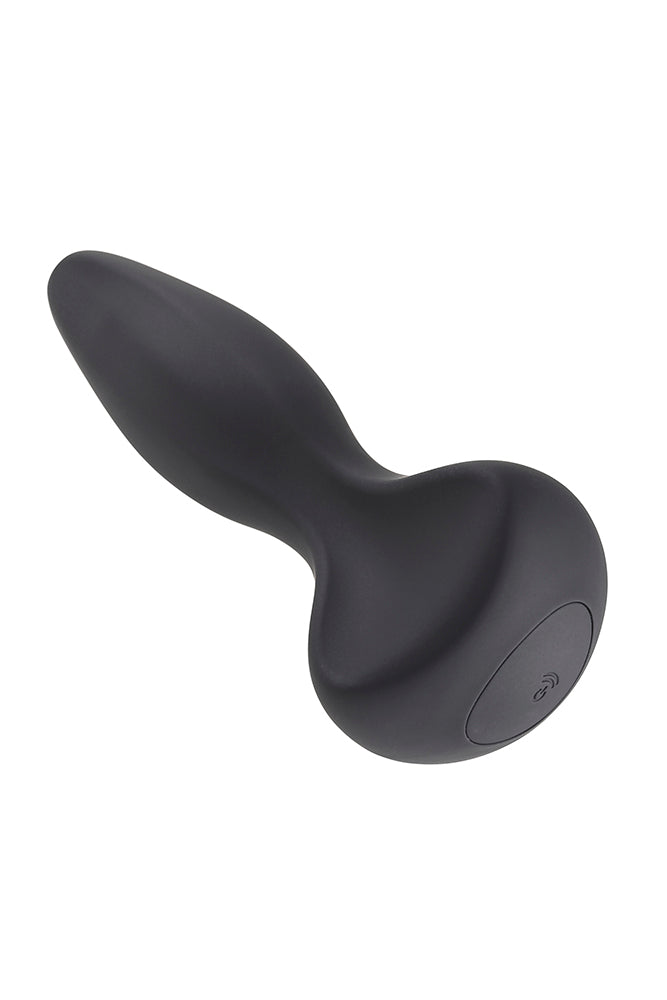 Gender X - Hip To Be Square Vibrating Anal Plug - Black - Stag Shop