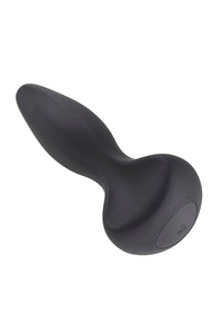 Thumbnail for Gender X - Hip To Be Square Vibrating Anal Plug - Black - Stag Shop