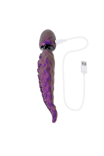 Gender X - Into The Deep Twirling Tentacle Wand Vibrator - Stag Shop