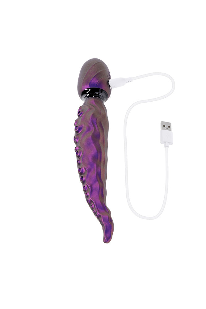 Gender X - Into The Deep Twirling Tentacle Wand Vibrator - Stag Shop