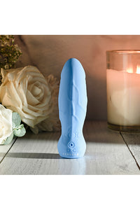 Thumbnail for Gender X - Lil Buddy Phallic Bullet Vibrator - Blue - Stag Shop