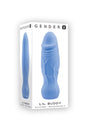 Gender X - Lil Buddy Phallic Bullet Vibrator - Blue - Stag Shop
