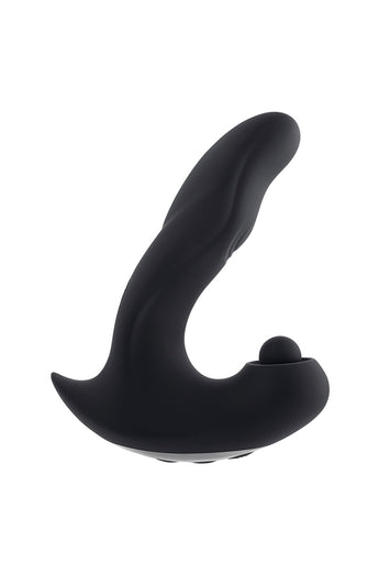 Gender X - Mad Tapper Double Tapping & Vibrating Prostate Massager - Black - Stag Shop