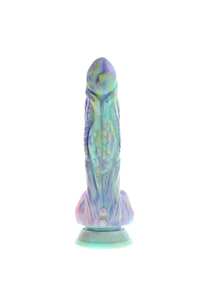 Gender X - Monster's Ball Thrusting & Vibrating Dildo With Remote Control