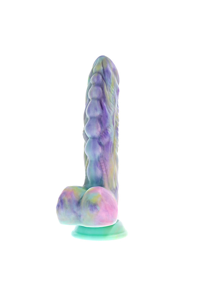 Gender X - Monster's Ball Thrusting & Vibrating Dildo With Remote Control - Stag Shop