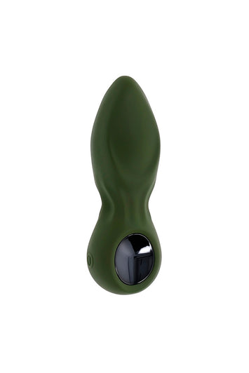Gender X - My Secret Garden Remote Control Vibrating Anal Plug - Green - Stag Shop