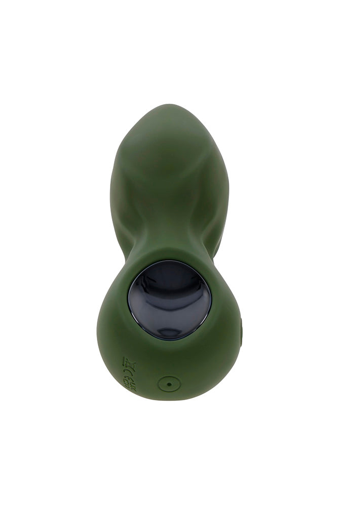 Gender X - My Secret Garden Remote Control Vibrating Anal Plug - Green - Stag Shop