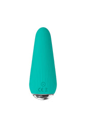 Gender X - O Cone Bullet Vibrator - Teal - Stag Shop