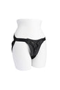 Gender X - Pleasure Harness Faux Leather Strap-On - Black - Stag Shop