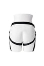 Gender X - Pleasure Harness Faux Leather Strap-On - Black - Stag Shop