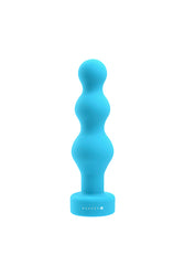 Gender X - Plugged Up Vibrating Beaded Anal Plug - Blue - Stag Shop