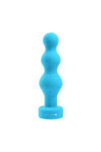 Thumbnail for Gender X - Plugged Up Vibrating Beaded Anal Plug - Blue - Stag Shop