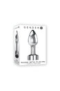 Gender X - Rockin Vibrating Metal Plug - Assorted Sizes - Silver - Stag Shop