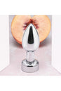 Gender X - Rockin Vibrating Metal Plug - Assorted Sizes - Silver - Stag Shop