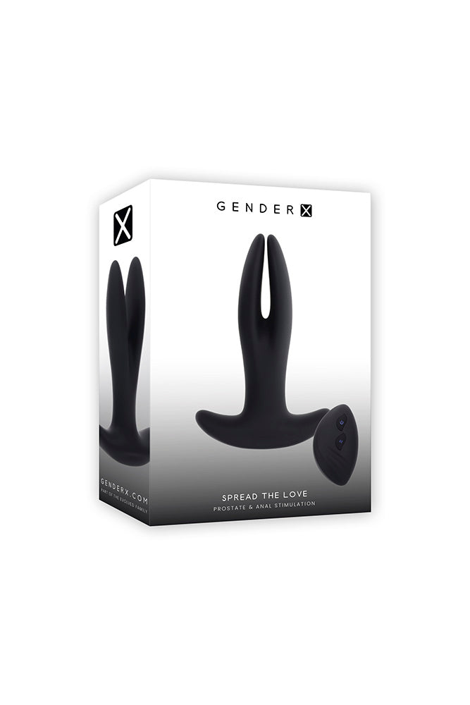 Gender X - Spread The Love Remote Control Anal Plug - Stag Shop