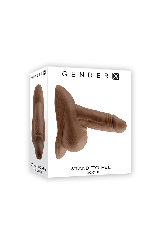 Gender X - Silicone Stand To Pee - Various Colours - Stag Shop