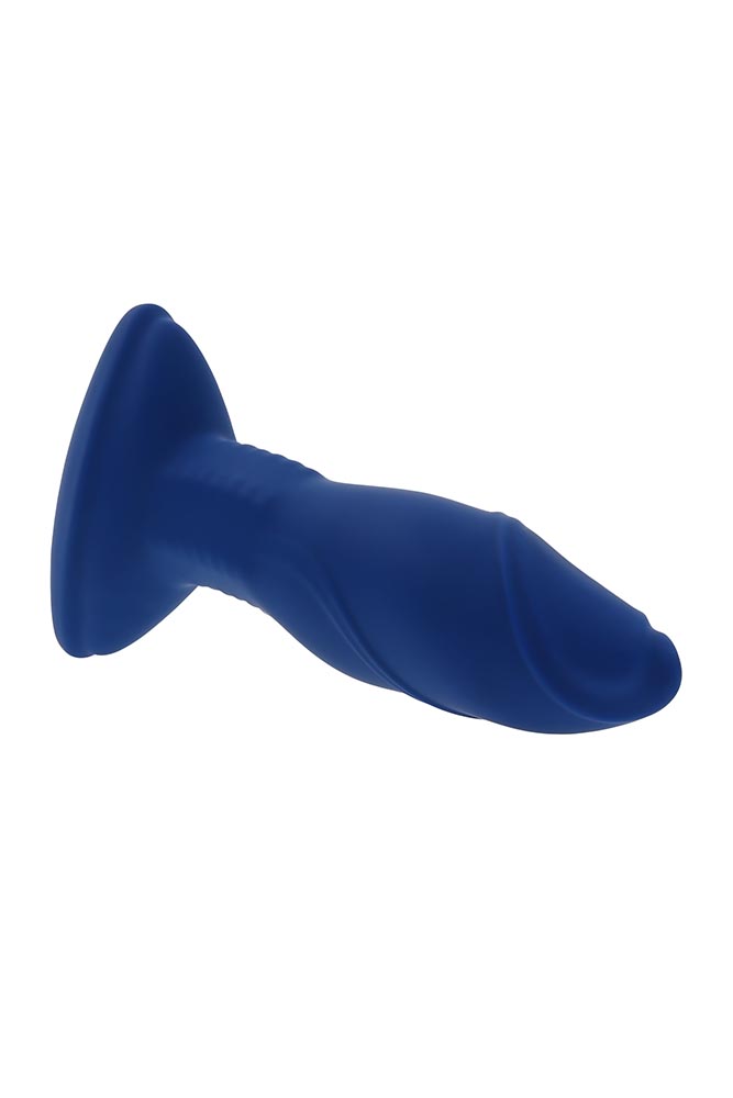 Gender X - Sway With Me Vibrating Butt Plug & Remote Control - Blue - Stag Shop