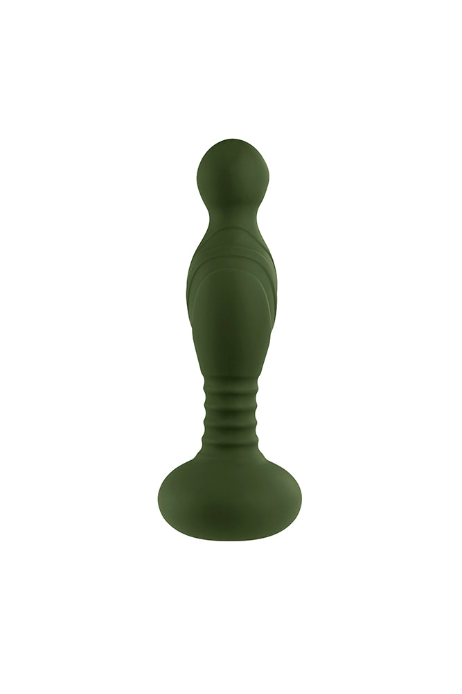 Gender X - The General G-Spot Vibrator With Come-Hither Motion - Green - Stag Shop