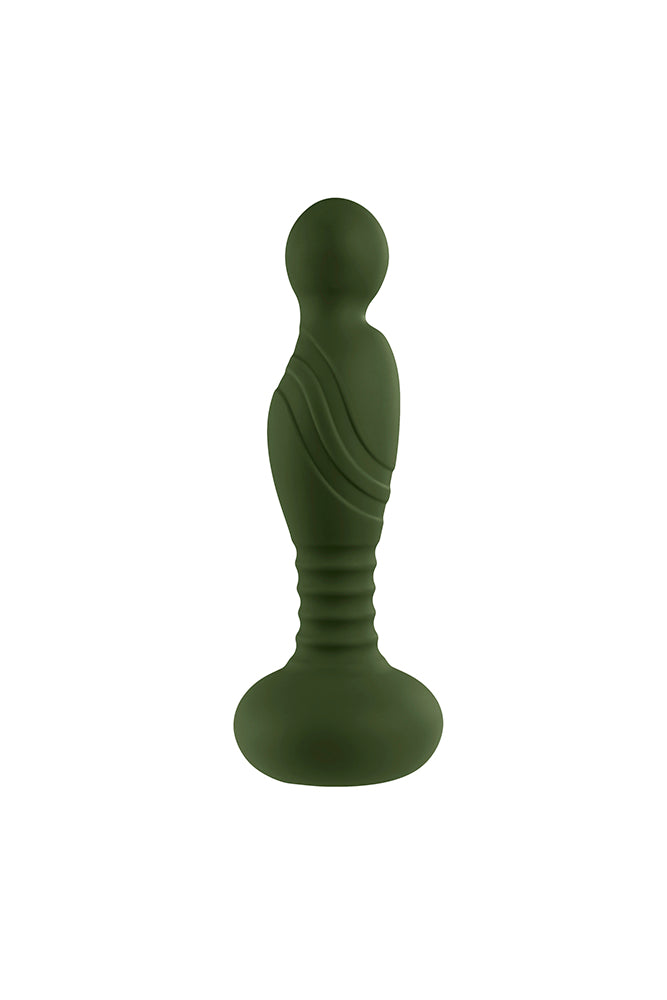Gender X - The General G-Spot Vibrator With Come-Hither Motion - Green - Stag Shop