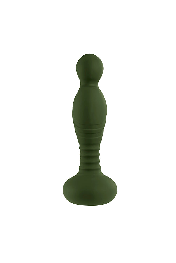Gender X - The General G-Spot Vibrator With Come-Hither Motion - Green - Stag Shop