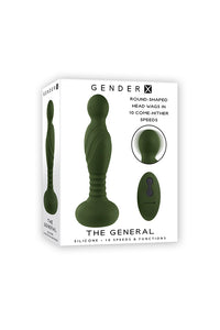 Thumbnail for Gender X - The General G-Spot Vibrator With Come-Hither Motion - Green - Stag Shop