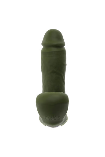 Gender X - The Hunk Thrusting Remote Control Vibrator - Green - Stag Shop